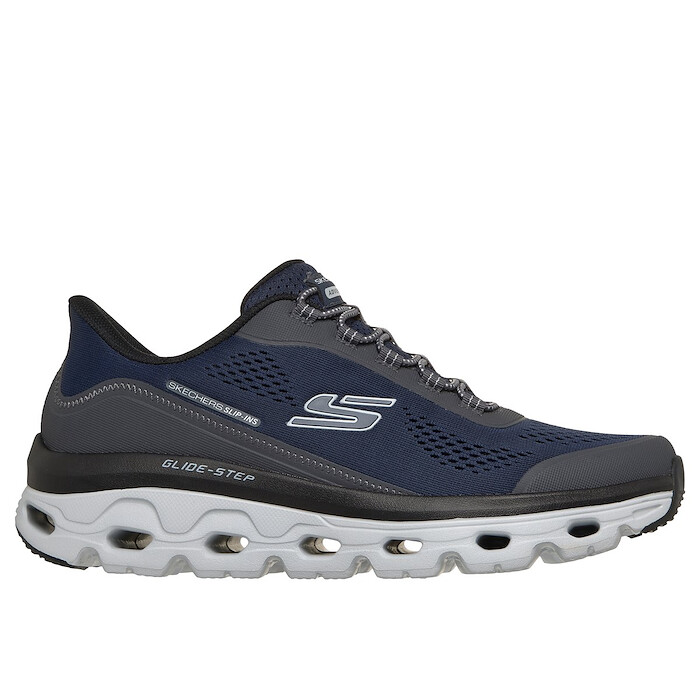 Skechers Men's Slip-Ins: Glide-Step Sole - Glover Peak Hands Free Shoe Navy - 237812-NVY