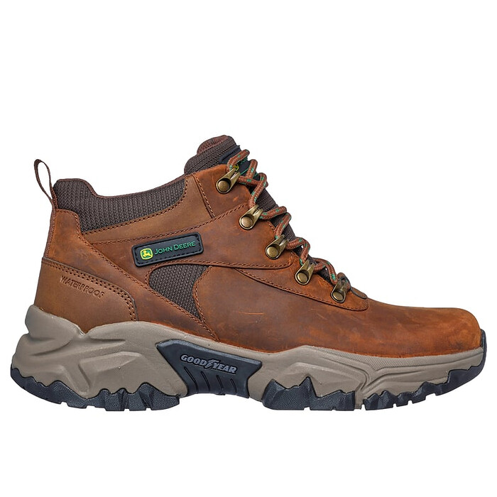 Scechers x John Deere Men's Terraform Veckman Hiking Boot Brown - 256004-CDB