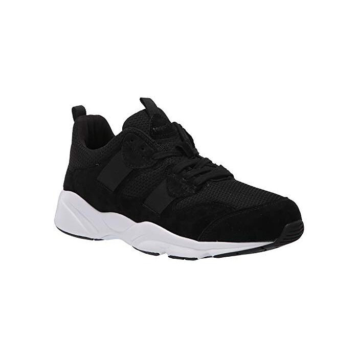 Propet Men's Stability Stratum Sneaker Black - MAA172MBLK