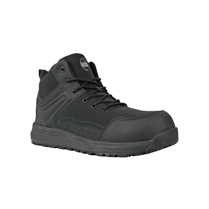 HOSS Women's Wheeler High Composite Toe EH Slip Resistant Work Shoe Black - 40123