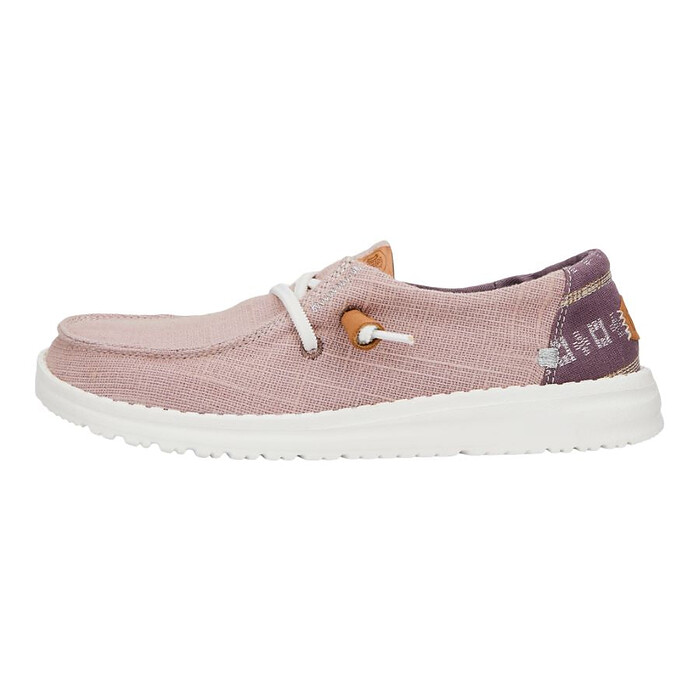 HEY DUDE Shoes Women's Wendy Slub Baja Stripe Lavender - 40731-530
