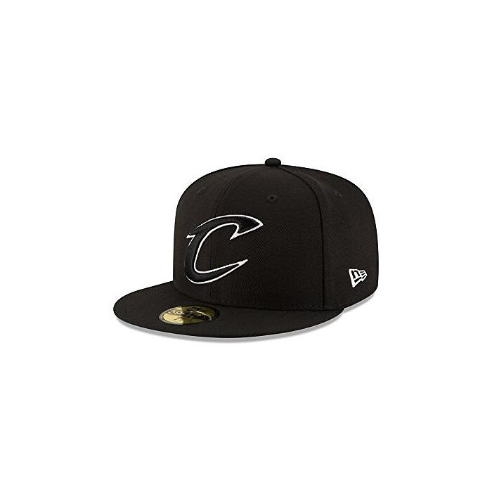 NBA Black & White 59Fifty Fitted Cap
