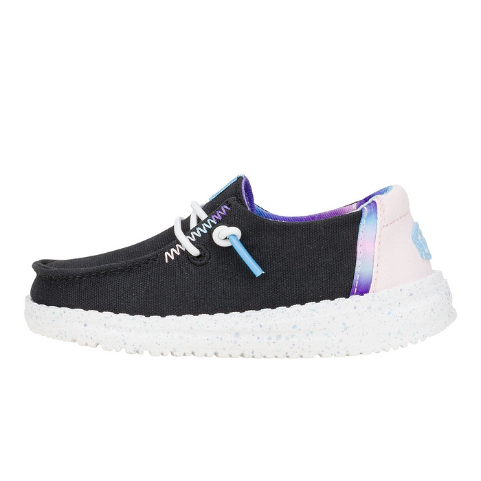 HEY DUDE Shoes Girls' Wendy Toddler Color Fun Black - 42047-001