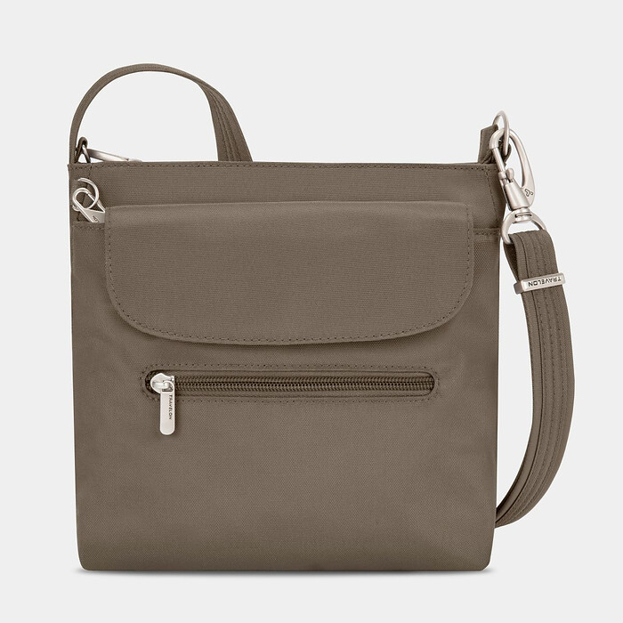 Travelon Anti-Theft Classic Mini Shoulder Bag Nutmeg - 42459-761