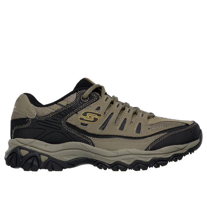 Skechers Men's After Burn - Memory Fit Athletic Shoe Pebble/Black - 50125-PBBK