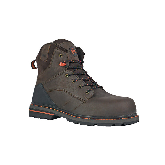 HOSS Men's 6" Carson Composite Toe Work Boot Brown - 60413
