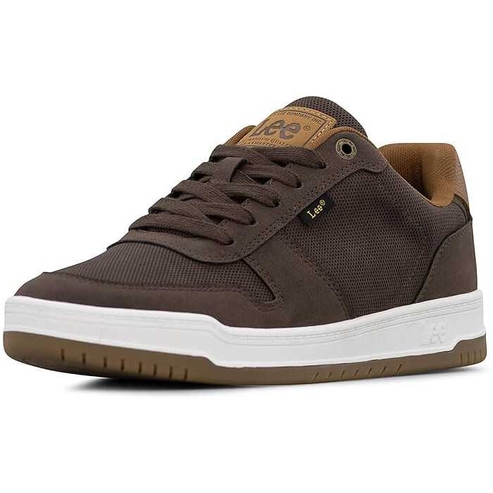 Lee Men's Specter Too Low-Top Sneaker Chocolate/British Tan - M000068-2172