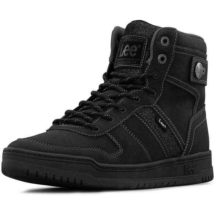 Lee Men's Noah High-Top Sneaker Black - M000038-001