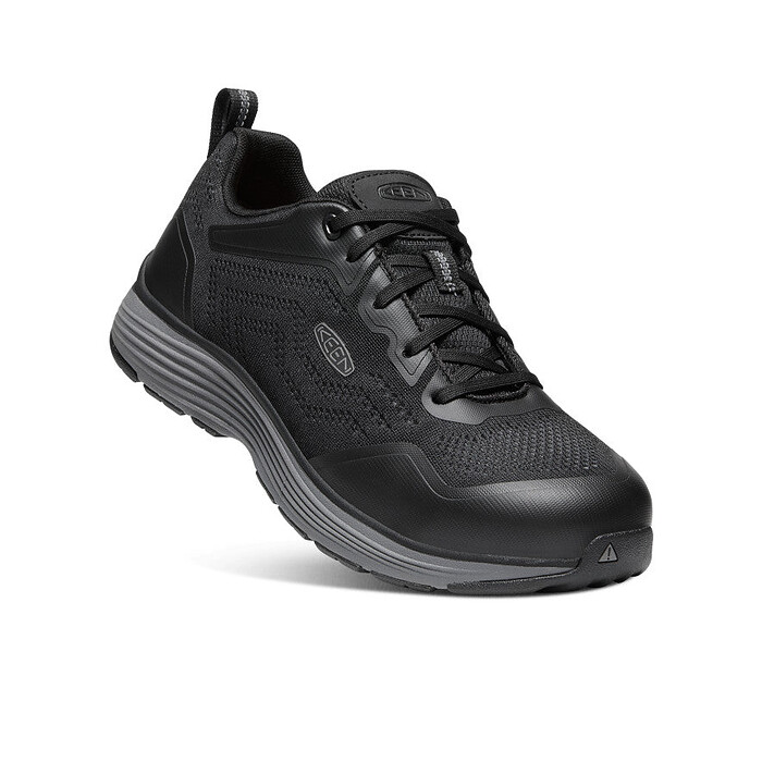 KEEN Utility Men's Sparta 2 Aluminum Toe EH Work Shoe Steel Grey/Black - 1025564