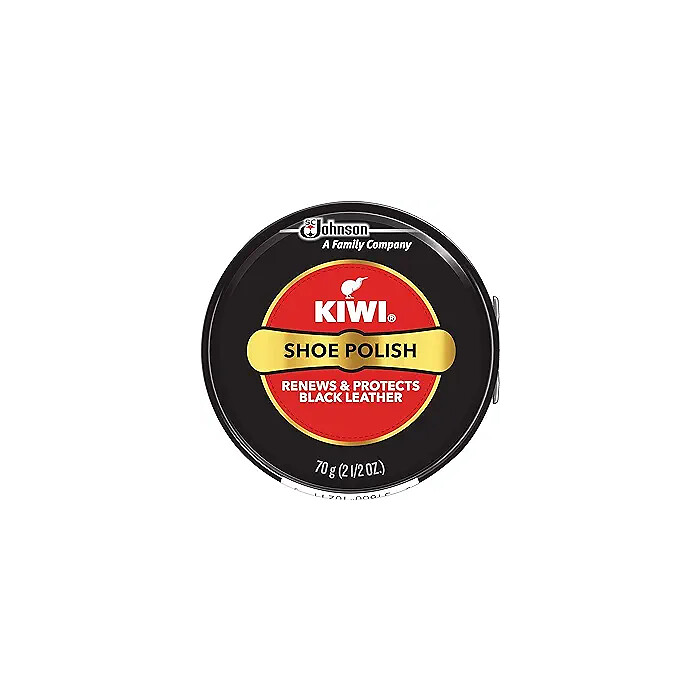 KIWI Black Shoe Polish (1.125 oz) - KIWI-BLACK