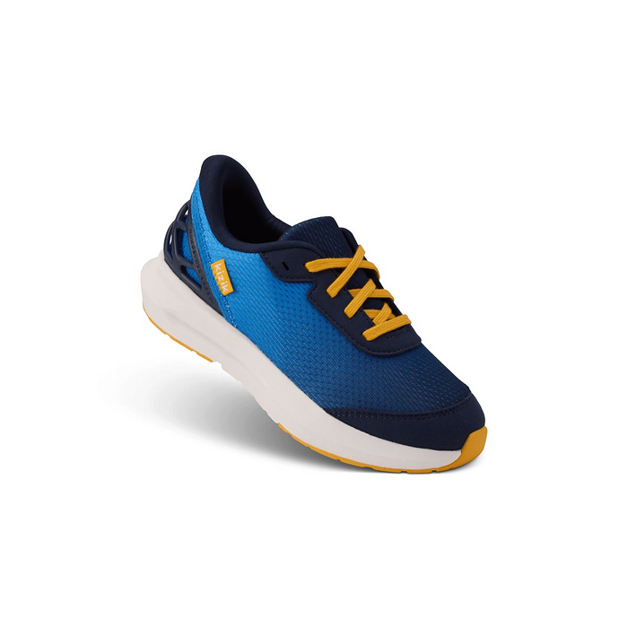 Kizik Little Kids' Athens 2 Hands-Free Sneakers Super Sonic/Naval Academy - LATH2501