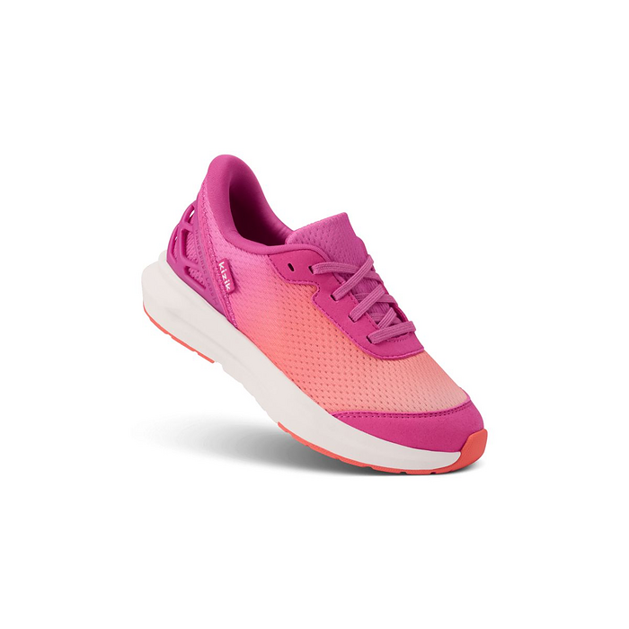 Kizik Little Kids' Athens 2 Hands-Free Sneakers Fiery Coral/Rose Violet - LATH2504