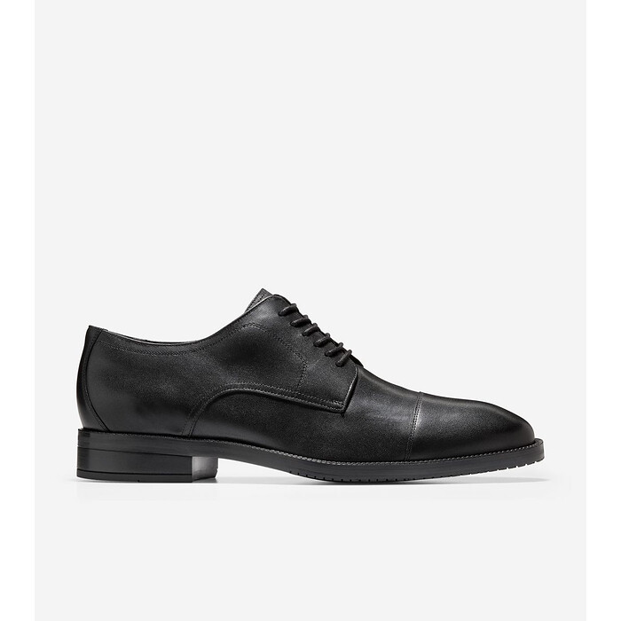Cole Haan Modern Essentials Cap Toe Oxford Black - C34136