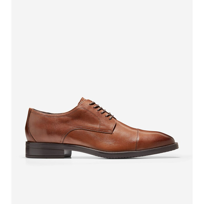 Cole Haan Modern Essentials Cap Toe Oxford British Tan - C34138