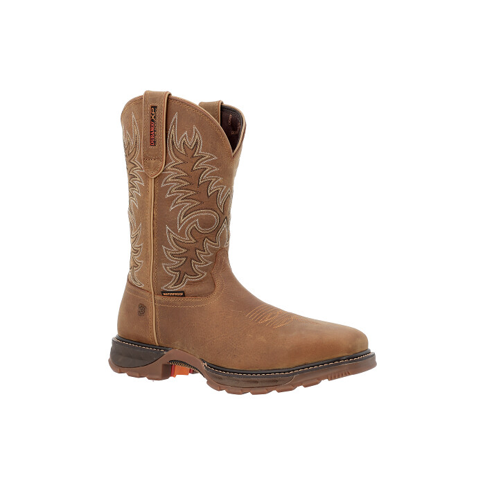 Durango Men's 11" Maverick XP Rawhide Brown Waterproof Steel Toe Work Boot - DDB0545