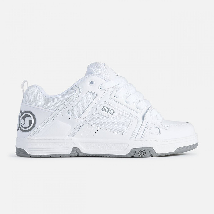 DVS Men's Comanche Skate Shoe White/Grey - DV01310102
