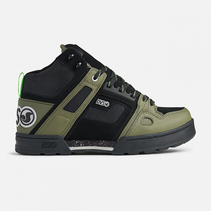 DVS Men's Comanche Boot OIive/Black/Lime - DV01327301