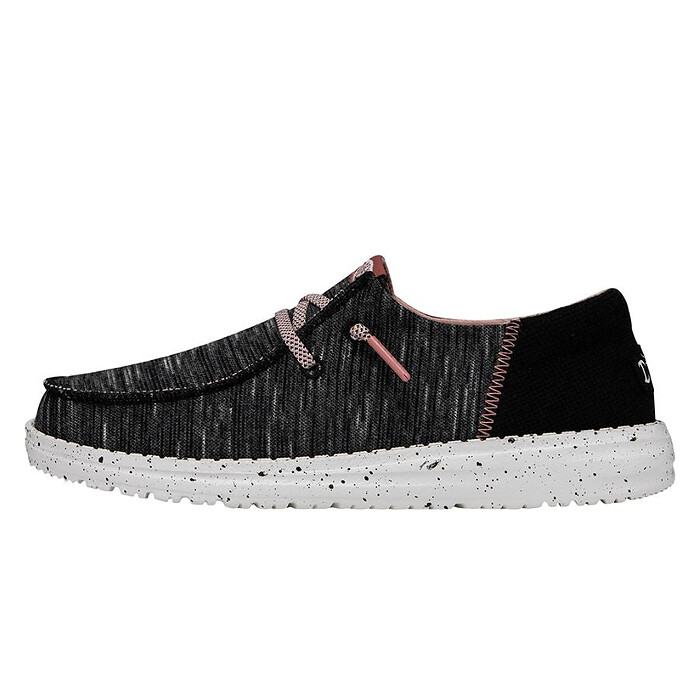 HEY DUDE Shoes Women's Wendy Funk Jersey Black - 40199-001