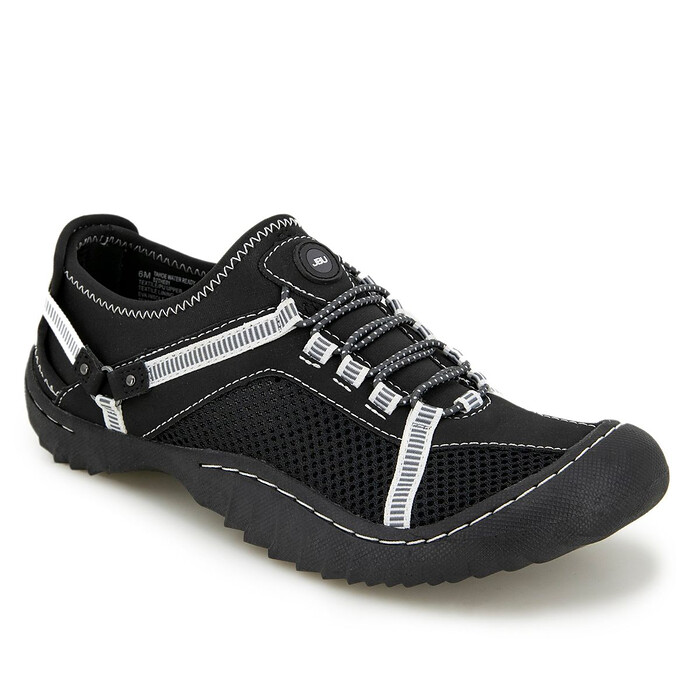 JBU Women's Tahoe Water Ready Shoe Black/White - B2THE01
