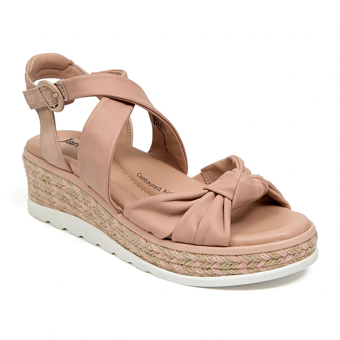 Jambu Women's Diana Sandals Rose Leather - J5DIA53