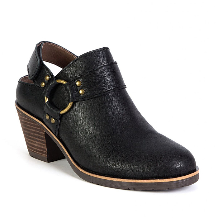 Jambu Women's Valora Black Leather - J5VLA01