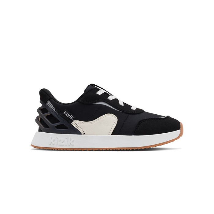 Kizik Toddlers' Orlando Hands-Free Sneakers Black/White - TORL2602