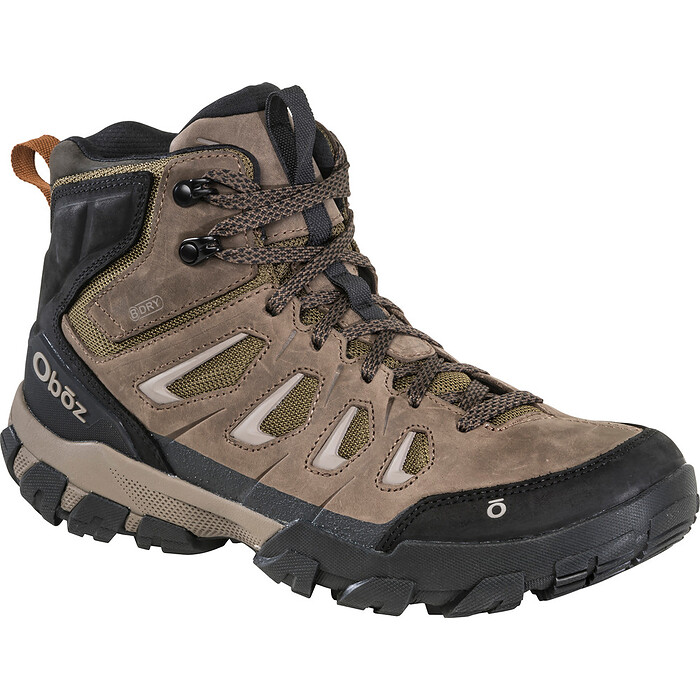 Oboz Men's Sawtooth X Mid B-Dry Hiking Boot Charcoal - 24001-CHARCOAL