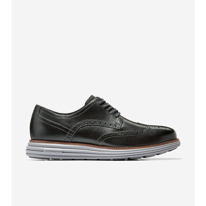 Cole Haan Men's Original Grand Remastered Wingtip Oxford Lava Smoke/Dark Natural/Sea Stone - C40507