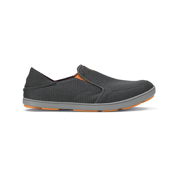 OluKai Men's Nohea Mesh Dark Shadow/Dark Shadow - 10188-4242