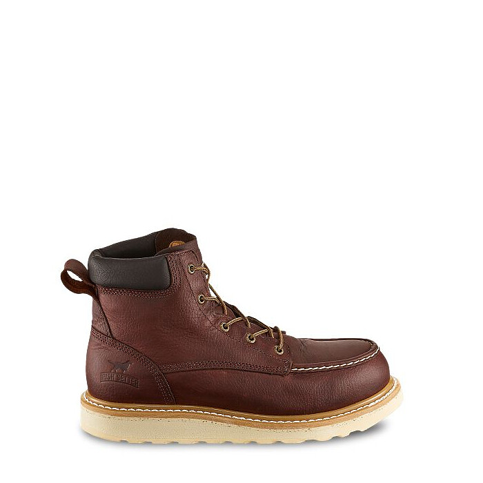Red Wing Irish Setter Men's 6" Ashby Aluminum Toe Work Boot Brown - 83606