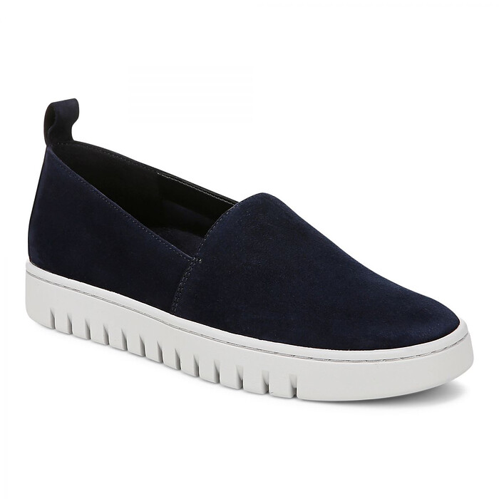 Vionic Women's Uptown A-Line Slip-On Navy Blazer/Vapor Suede - J1023L2400