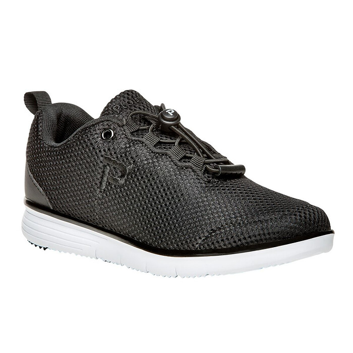Propet Women's TravelFit Prestige Walking Shoe Black - WAA002MBLK