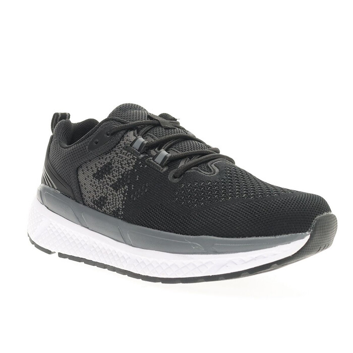 Propet Women's Ultra Athletic Shoe Black/Grey Mesh - WAA282MBGR