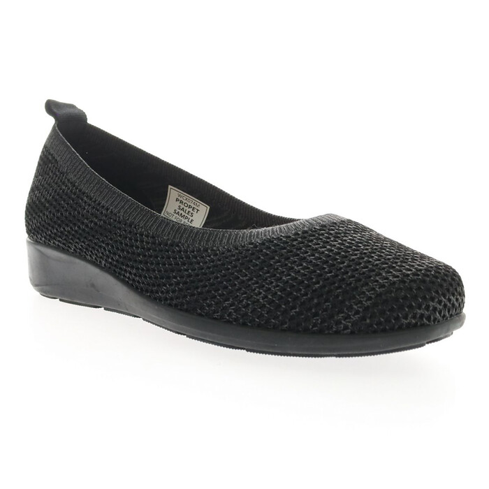 Propet Women's Yen Stretch Knit Slip-On Black - WCX074MBLK