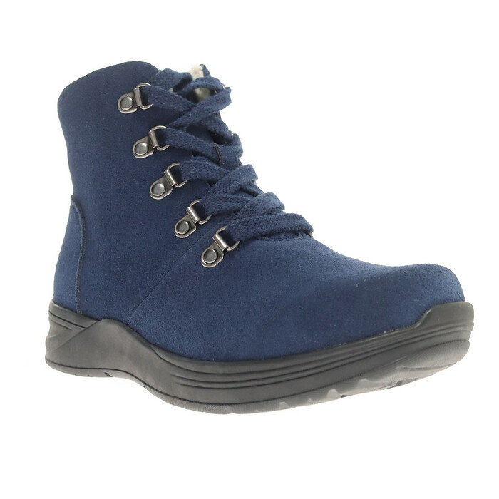 Propet Women's Demi Ankle Boot Indigo Suede - WFA016SIN