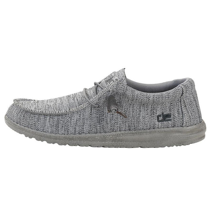 HEY DUDE Shoes Men's Wally Sox Grey - 111033000