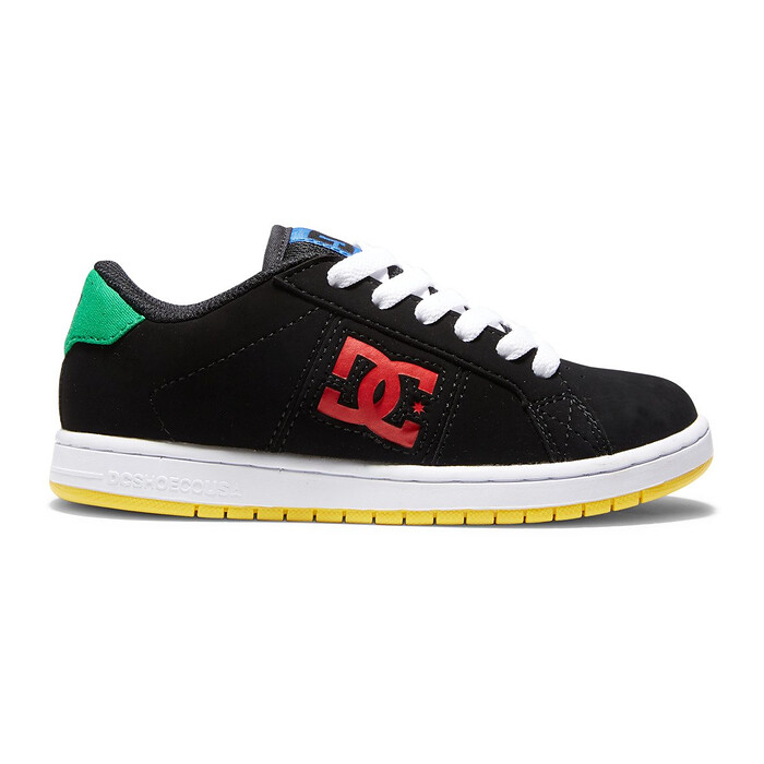 DC Shoes Unisex Kids'  Striker Shoes Black/Multi - ADBS100270-KMI