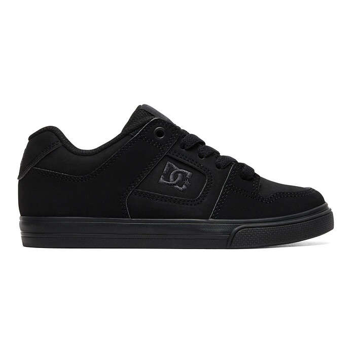 DC Shoes Unisex Kids' Pure Shoes Black/Pirate Black - ADBS300267-LPB