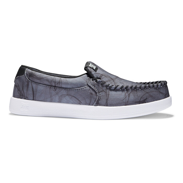DC Shoes Men's Villain Slip-On Shoes Black/Print - ADYS100567-BKN