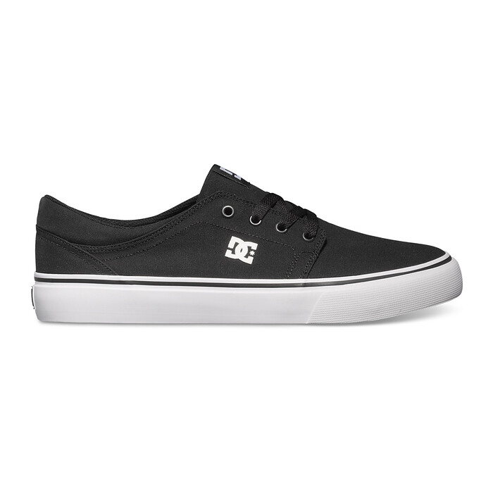 DC Shoes Men's Trase TX Shoes Black/White - ADYS300126-BKW