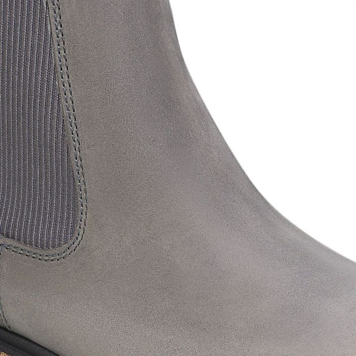 Birkenstock Highwood Slip On Mid 37 グレー Highwood Slip On Mid Women Nubuck Leather in Color Graphite