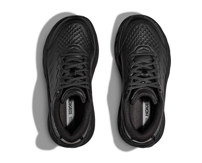 靴/バッグ HOKA BONDI SR 25cm Hoka Bondi SR | Black/Black | Women's Slip-Resistant Walking Shoes