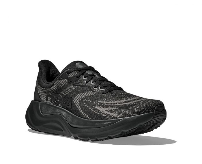 HOKA Men's Arahi 8 Wide Running Shoe Black/Black - 1168710-BBLC