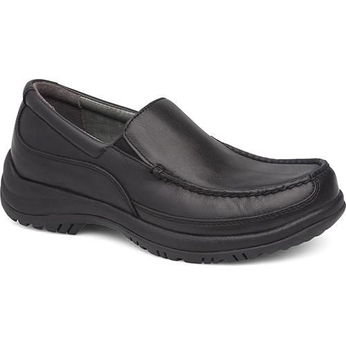 Dansko Men s Wayne Slip On Black Full Grain Leather 8703020200