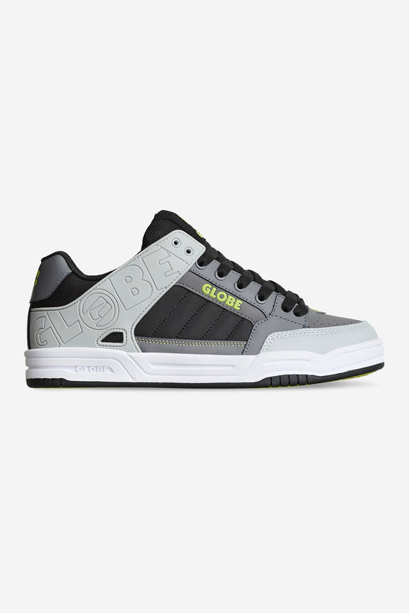 Globe Men's Tilt Skate Shoe Greyscale/Black - GBTILT-15335