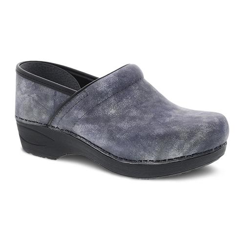 Dansko Women's XP 2.0 Clog Slate Marbled Nubuck Leather - 3950870202