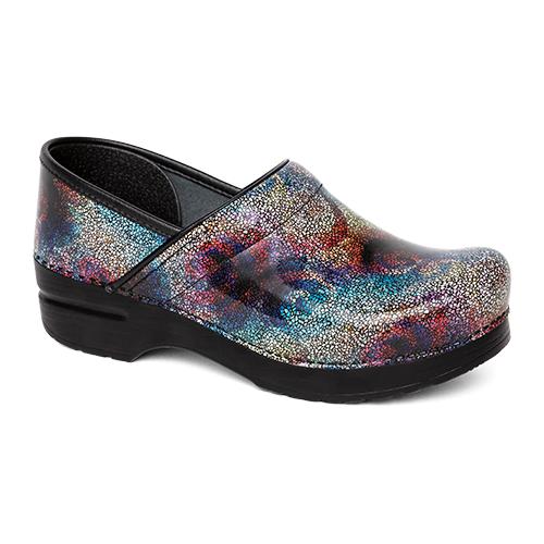 Dansko Women's Professional Clog Multi Mosaic Patent Leather - 506620202