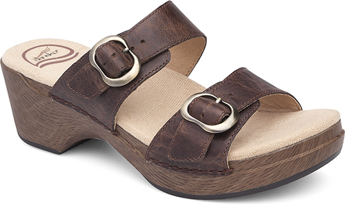 Dansko Women's Sophie Teak Vintage Pull-Up - 9841677000